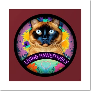 Living Pawsitively Posters and Art